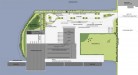 日落公园材料回收设施场地平面图|由Selldorf建筑事务所提供